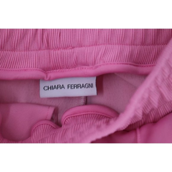 Chiara ferragni tracksuit womens Medium two piece jacket pants pink flirting eye - Picture 8 of 16
